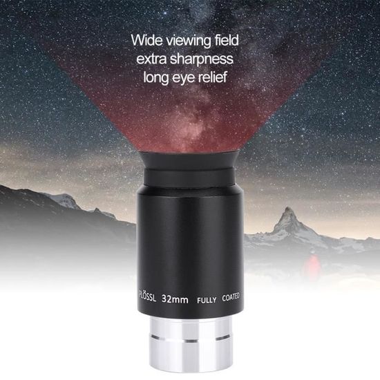Oculaire De Télescope 31,7 Mm H25 Mm - Accessoire Astronomie Pour Observation Lune Et Planètes - Diamètre Standard