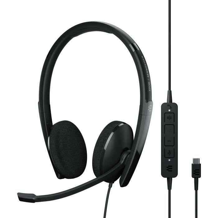 Epos Casque-Micro - C10 - Filaire - Multiplateforme Noir - vue 4