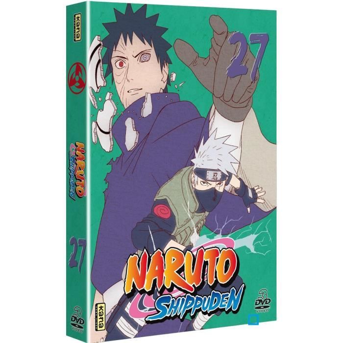 Coffret Dvd Naruto Shippuden Intégrale DVD Coffret Naruto Shippuden, vol. 27 - Cdiscount DVD