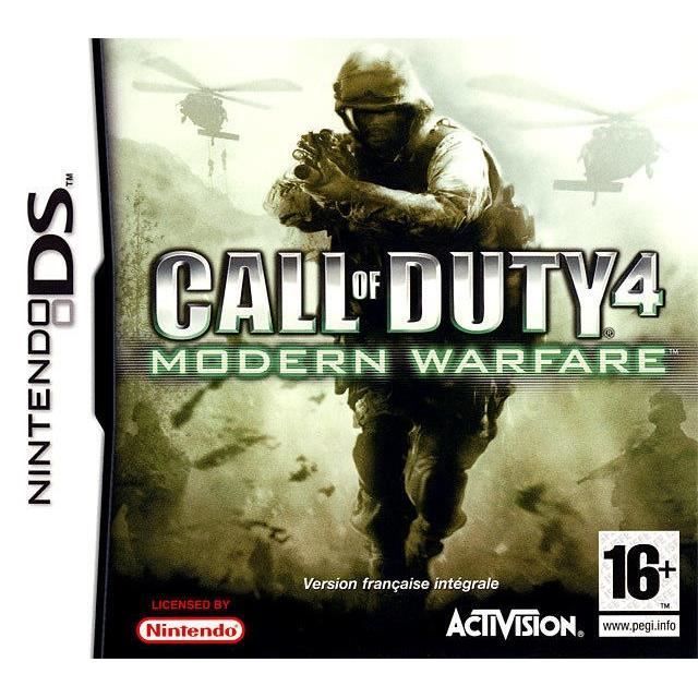 CALL OF DUTY 4 MODERN WARFARE / JEU CONSOLE NINTEN - Cdiscount Jeux vidéo