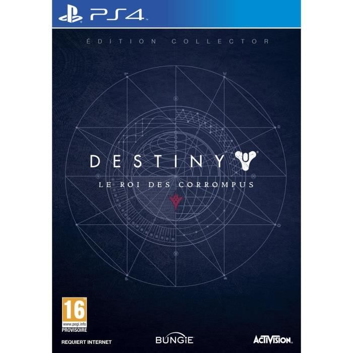 Destiny : Le Roi Des Corrompus Edition Collector Jeu Ps4