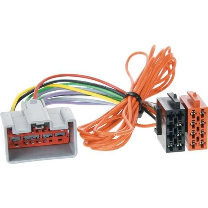 Faisceau autoradio Ford Fiesta 2008 > norme ISO
