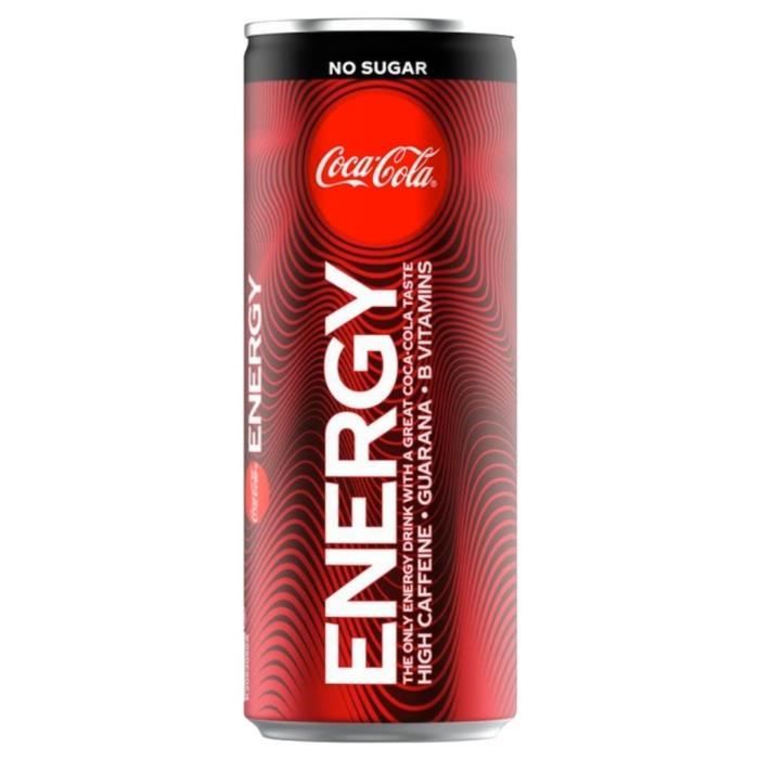 Coca-Cola Energy No Sugar 25cl (pack de 24)