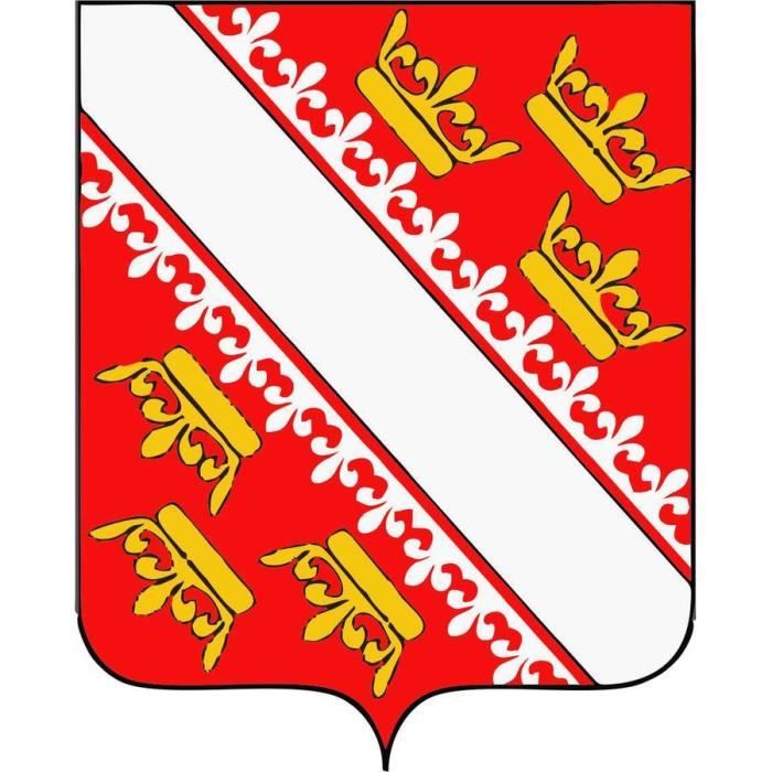 Autocollant sticker voiture blason alsace