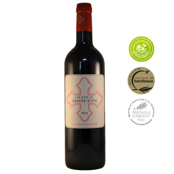 Château MONCETS (récoltant) HVE2 2014 AOP LALANDE DE POMEROL