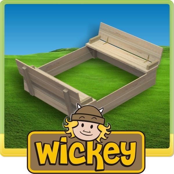Wickey Bac à sable Flippey 150x165cm