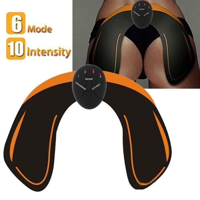 Appareil Electrostimulation EMS Fesse Charger Adulte Homme-Femme Musculaire