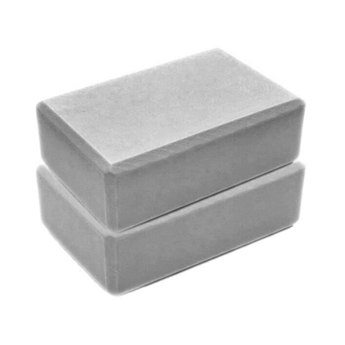 Exercise Fitness Yoga Blocs Coussin de traversin en mousse EVA Gym Training 2pc @sueyeuwdi4