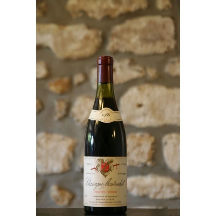Domaine Jean Marc Morey, rouge, 1988 Simple