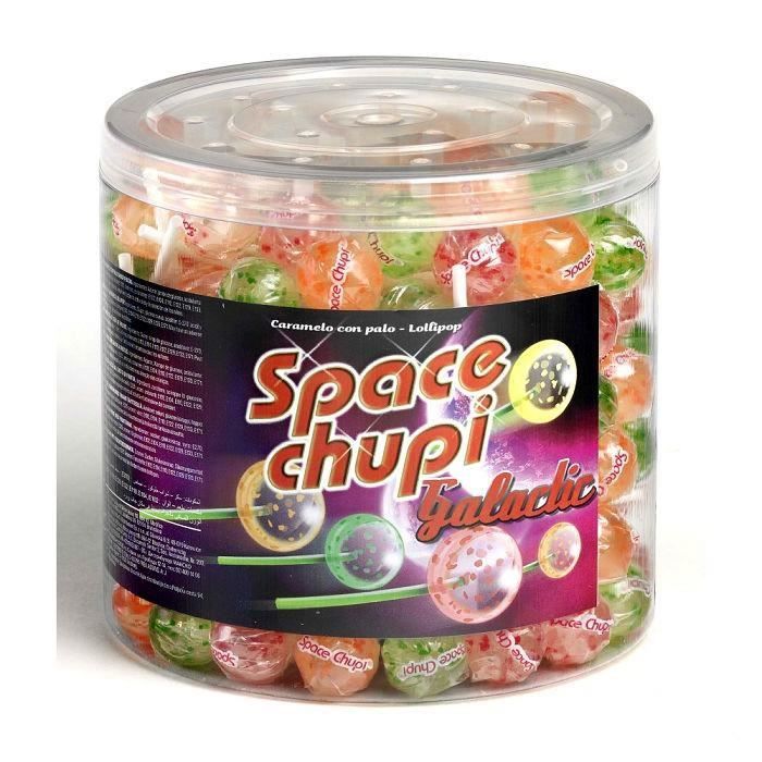 Sucettes Space Chuppi Galactic boite présentoir de 150