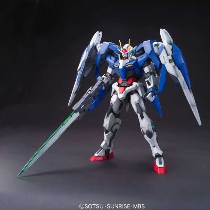 Gn-0000 + Gnr-010 00 Raiser Gundam Gunpla Mg Master Grade 1-100