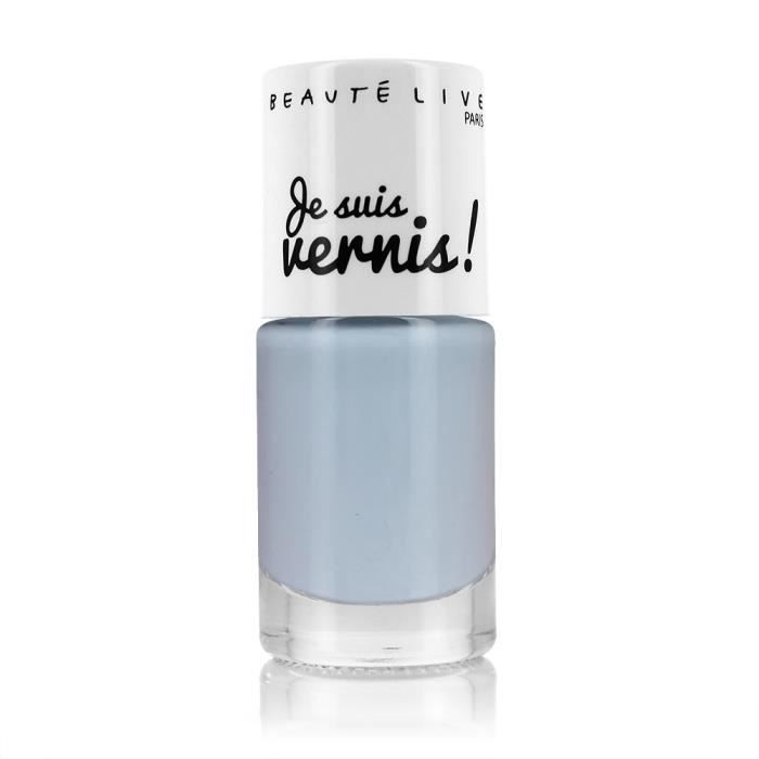 Beautélive Vernis à ongles 93 - Bleu Gris , 10ml Ongle