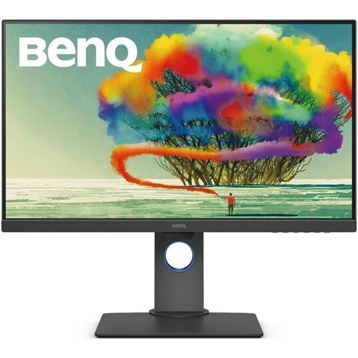 BENQ Moniteur LCD PD2700U - 68,6 cm (27-) 4K UHD LED - 16:9 - Gris, Noir - Technologie IPS - Résolution 3840 x 2160