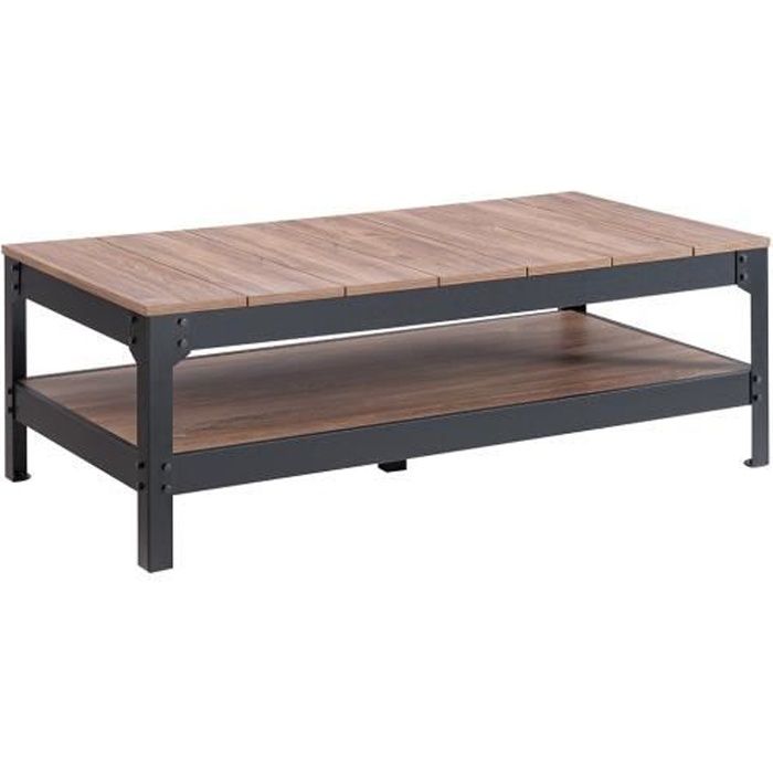 Table basse style industriel - CaliCosy.