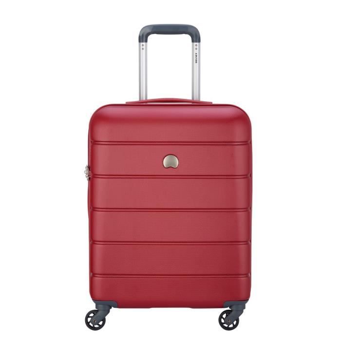 valise ou bagage vendu seul Lagos Valise Trolley Cabine 4 Roues Sl 55 cm Rouge