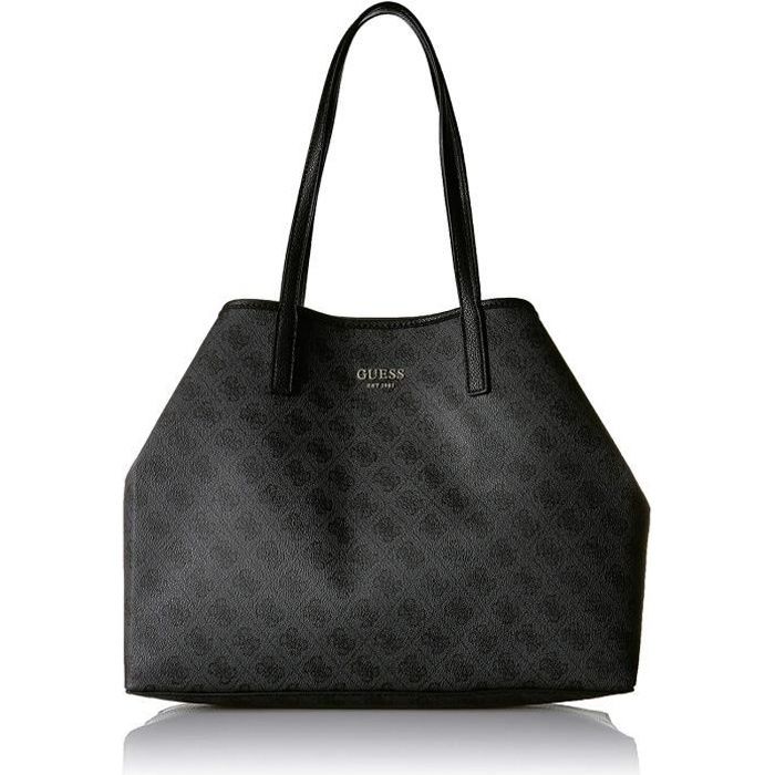 GUESS Sac à Main Gris Foncé Femme