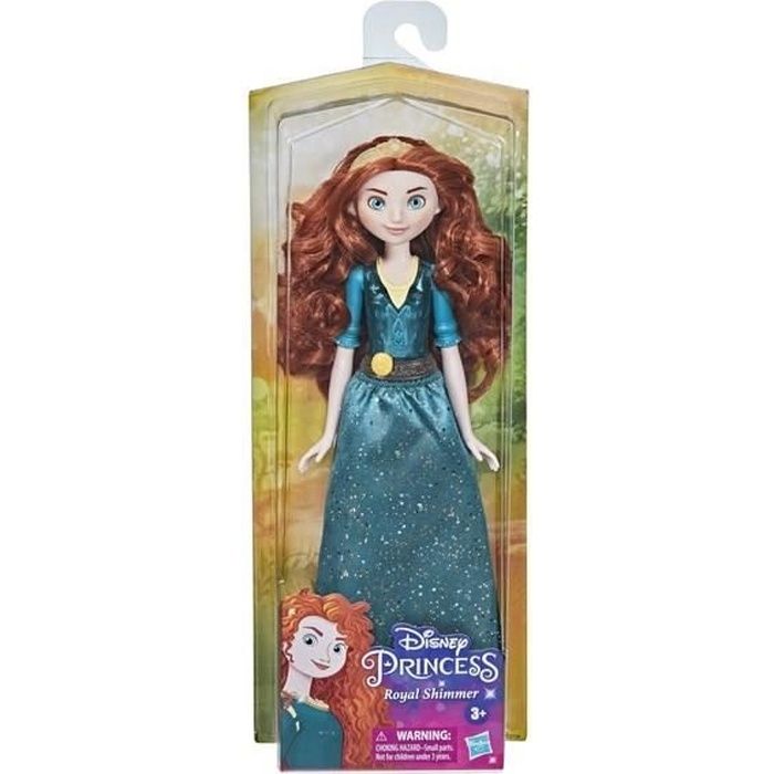 DISNEY PRINCESSES - Poussière d'étoiles - Poupée Mérida avec jupe et accessoires - jouet pour enfants - à partir de 3 ans