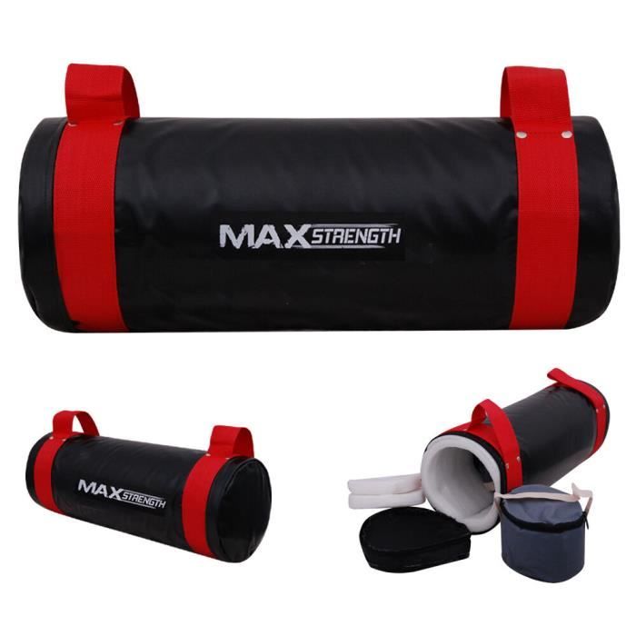 Max Strength Boxe Power Bag Sac de sable Cross Fit Exercise Training MMA Sacs de poids 10KG