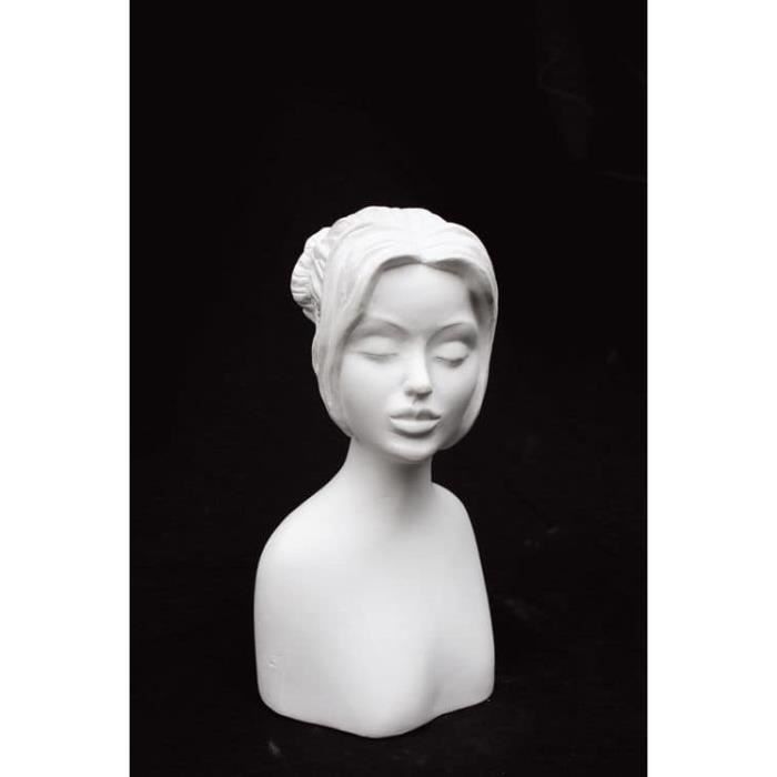 Statue en plâtre Grace - Powertex Blanc