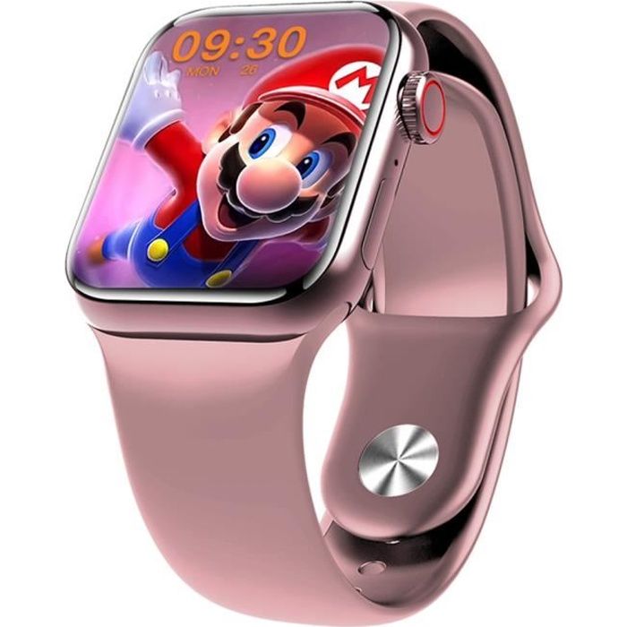 M26 Plus Montre connectée sport Smartwatch Intelligente Bluetooth Écran HD de 1,77 pouces -Rose