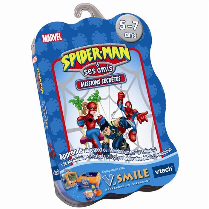 Jeu VSmile Spiderman et ses amis Vtech