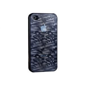 WE Coque de protection et film protecteur iPhone 4 - Modif mosaïque