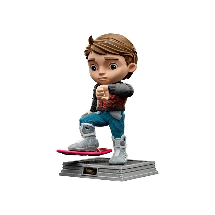 Figurine - IRON STUDIOS - Marty McFly - Retour vers le futur II - Édition limitée - PVC - 150 mm