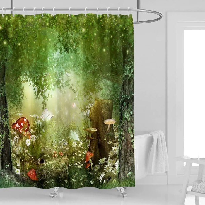 Rideau De Douche Bubble Tea Cartoon - 183x203 Cm - Imperméable Et Décoratif Pour Salle De Bains