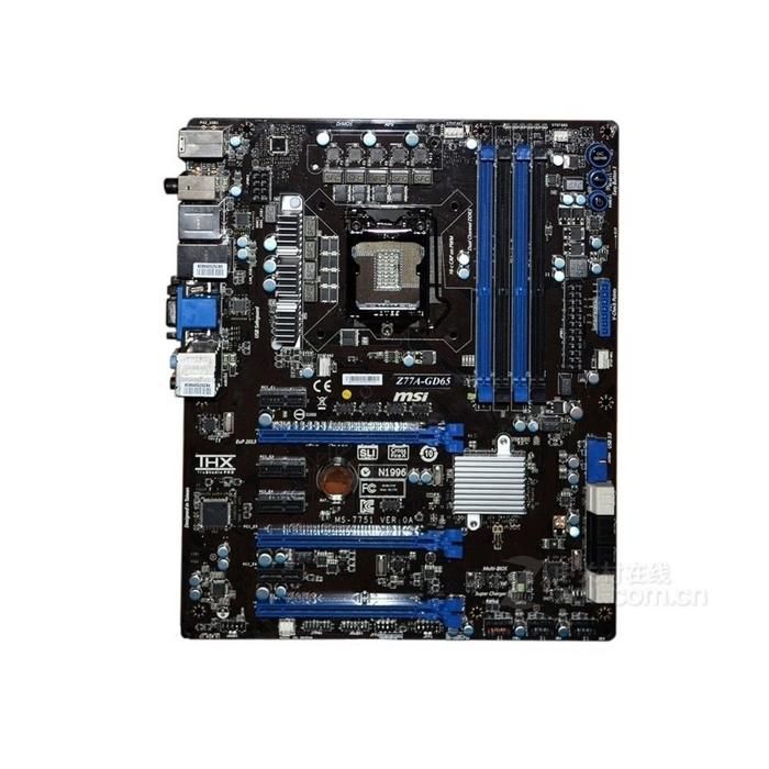 Carte mère MSI Z77A-GD65 Intel Z77 LGA 1155 4xDDR3 SDRAM 32 Go ATX - Msi