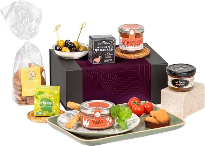 Coffret Gourmand Ducs de Gascogne Le Bonheur de Vivre - Edition Spéciale Noël cadeau