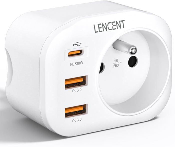 Micro Espion GSM Dissimulé Dans Bloc USB Multiprises écoute Temps Réel