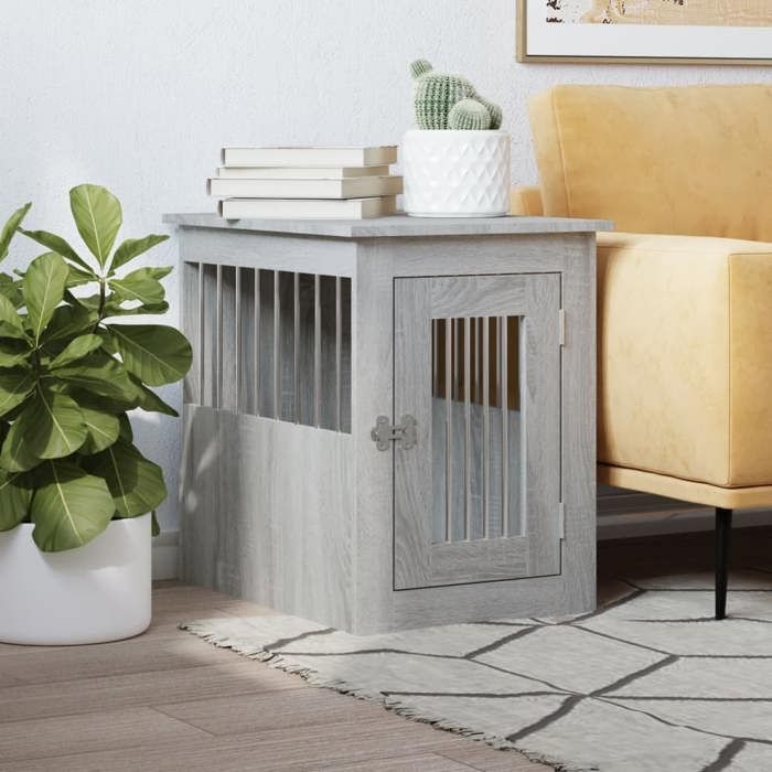 vidaXL Meuble de Cage pour Chiens 45x62x59 cm