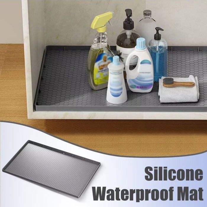 Tapis D'Évier LucyPhy Lot De 2 - Silicone, 34,5x29,5 Cm, Antidérapant, Résistant à 500°C Tapis D'Évier LucyPhy Lot De 2 - Silicone, 34,5x29,5 Cm, Antidérapant, Résistant à 500°C
