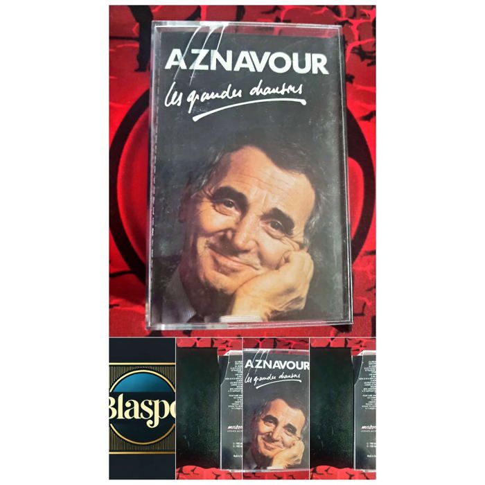 Cassette Audio Charles Aznavour – Les Grandes Chansons – Chanson Française  - N/A (Il ne s'agit pas d'une marque reconditionné disponible sur Cdiscount Seconde Vie
