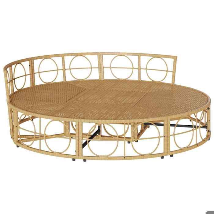 Sale 2026 Chaise longue/Transat - BURKE - 1 PLACE - avec sans auvent résine tressée Cc1090