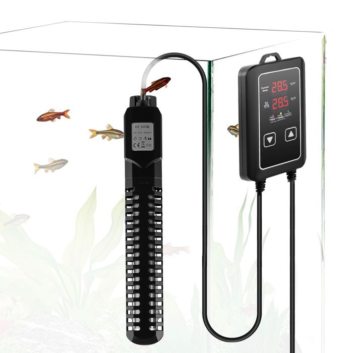 Meilleurs prix pour Chauffage Intelligent pour AquariumContrôleur Digital de Température 18-35°C Conception Anti-Explosion pour Aquariums deau Douce