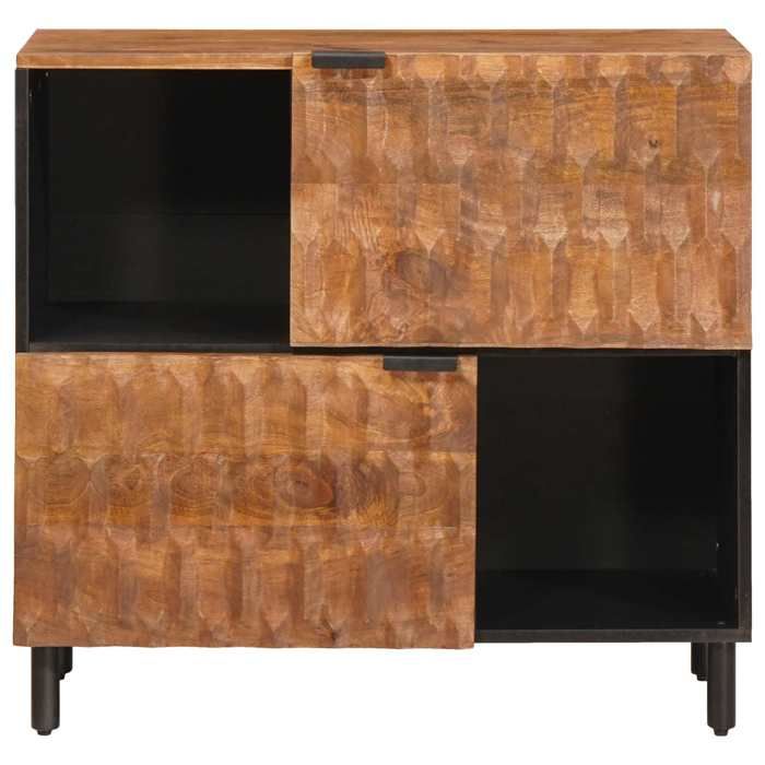 PROMOTION Buffet bahut/Armoire - VENT-FLASH - Uni Finition Acacia Brun 763501