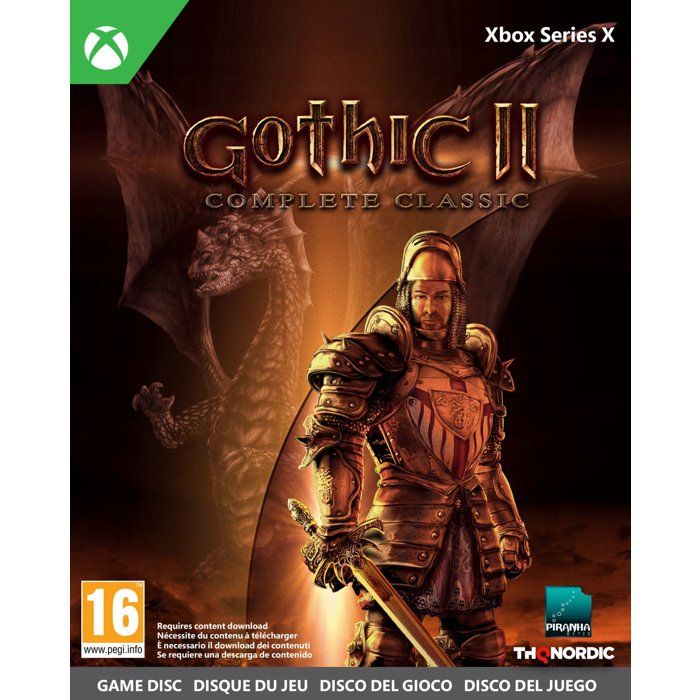 Gothic 2 Complete Classic Xbox Series X - vue 2