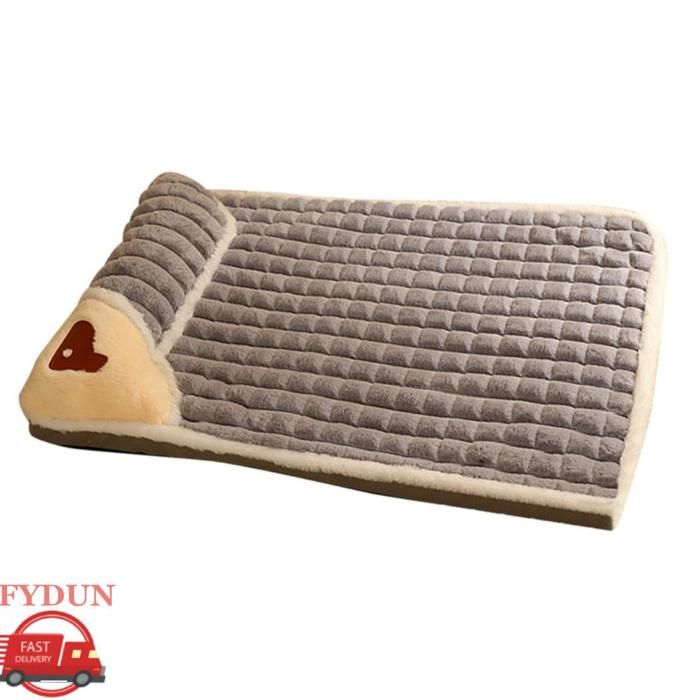 FYDUN Lit de coussin pour animaux de animalerie hamac Couleur Gris L (60 x 40 cm/23 6 x 15 7 pouces) pour moins de 10 kg/22 lb