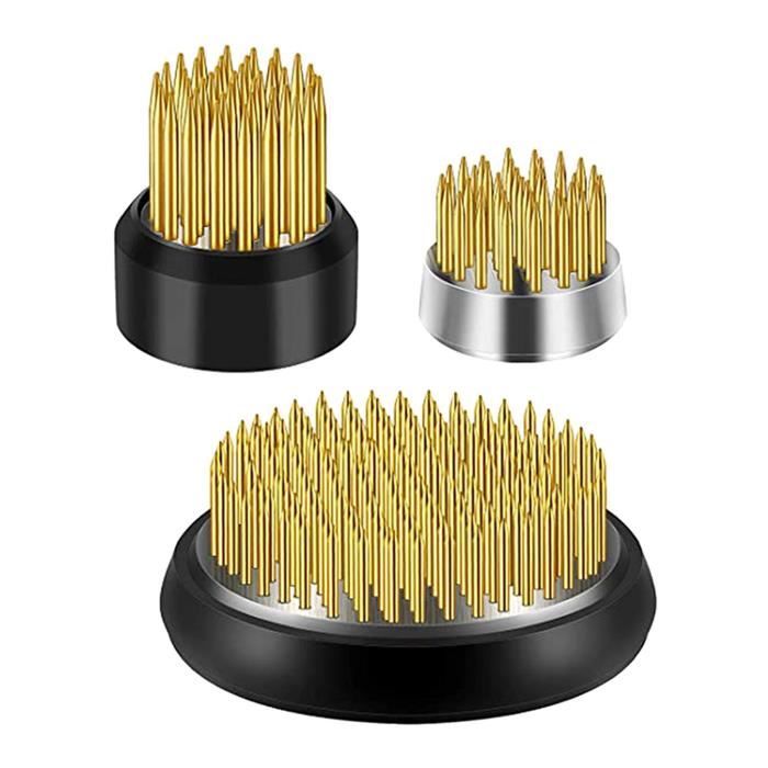 PATIKIL Lot De 5 Kenzan Ikebana 1.4 – Grenouilles Floral En Laiton Doré – Support Broche Pour Arrangement Fleurs Et Vases