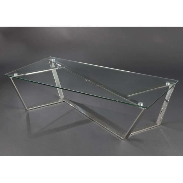 Table basse en verre design Dimensions : Haute... - Achat ...