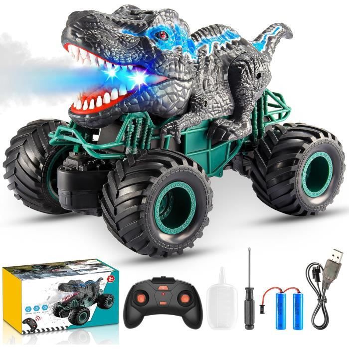 Voiture télécommandée pour enfants RC voiture jouet dinosaure jouet roues  chaudes monstre livraison gratuite