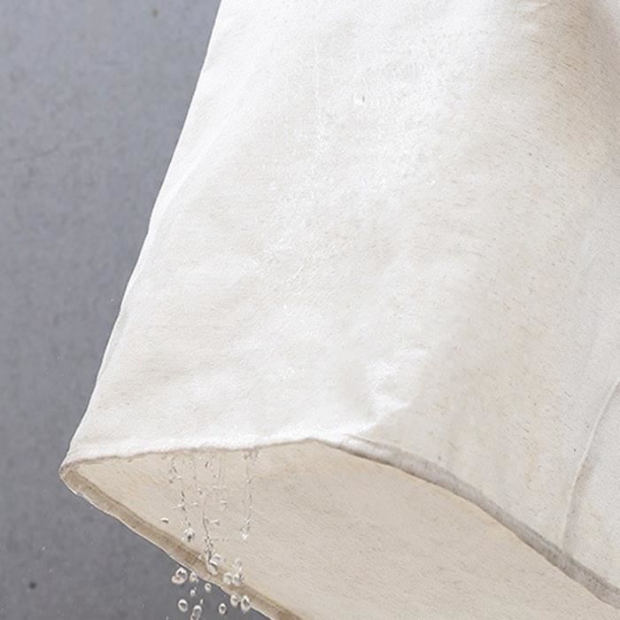Lot De 3 Paniers à Linge Sustania - Blanc, 55x37x20 Cm, 30 L, Poignées Ergonomiques, Ventilation, Empilables Pour Buanderie - 6
