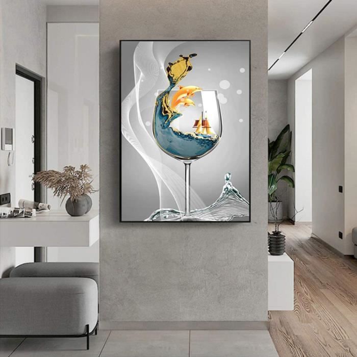 Tableau paysage minimaliste - Impression sur toile murale Tableau paysage minimaliste - Impression sur toile murale
