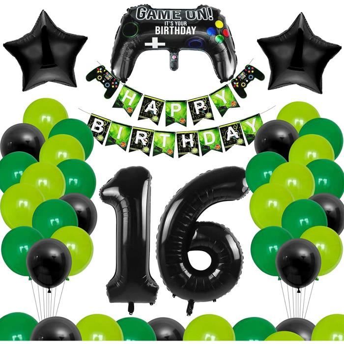 Decorations Anniversaire Fete Garcon 16 Ans 16 Anniversaire Garcon Ballon Ballons Anniversaire 16 Ans Chiffre 16 Ballons Fournit Cdiscount Maison