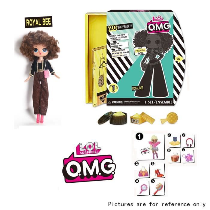 L.O.L. Surprise - OMG Originale Royal B - Poupée Mannequin et Accessoires -  Cdiscount Jeux - Jouets