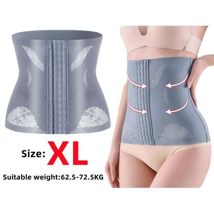 ceinture de sudation,femme gaine amincissante,ventre plat serre taille corset minceur,ceinture abdominale,waist trainer,sculptant,xl