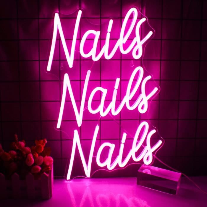 Enseigne Néon LED 'My Happy Place' SIGNSHIP – Déco Murale Chambre, Bar, Gaming, USB Colorée & Chaleureuse
