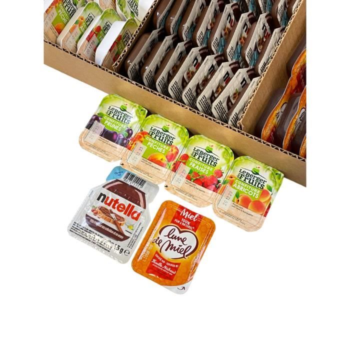 Lot petit dejeuner 4 parfums
