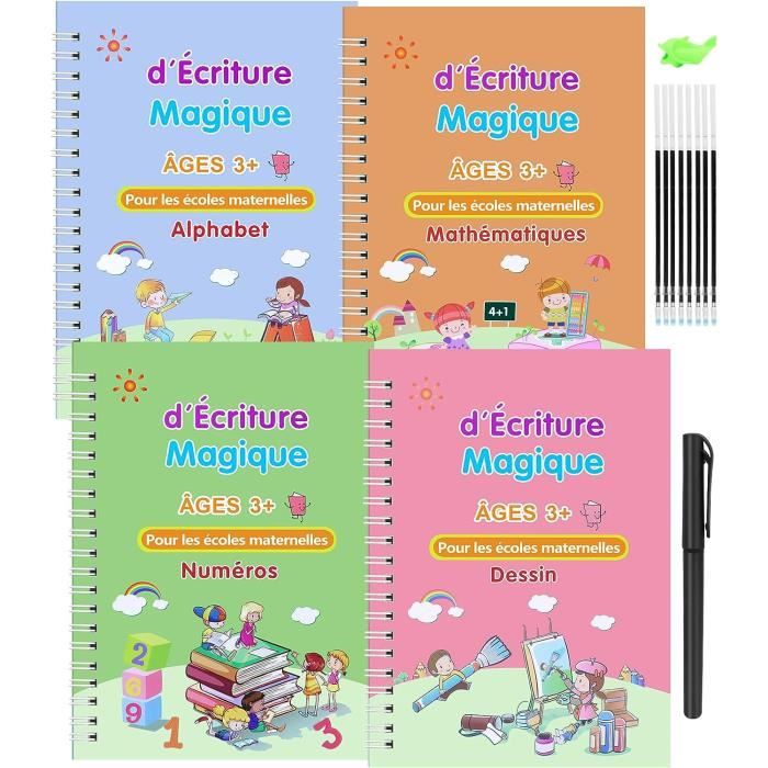 Cahiers De Pratique D'écriture Magique Cahier De Copie De - Temu France